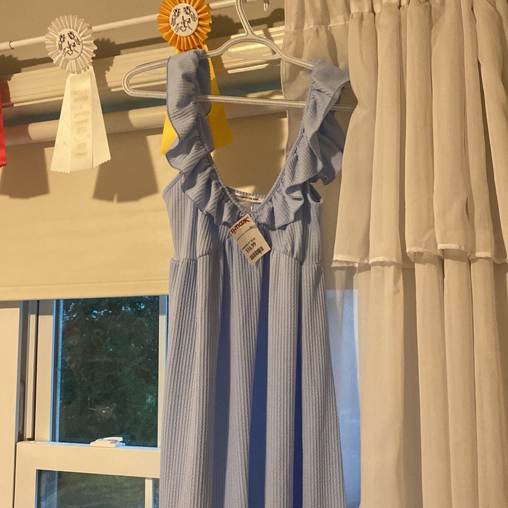 beautiful baby blue dress